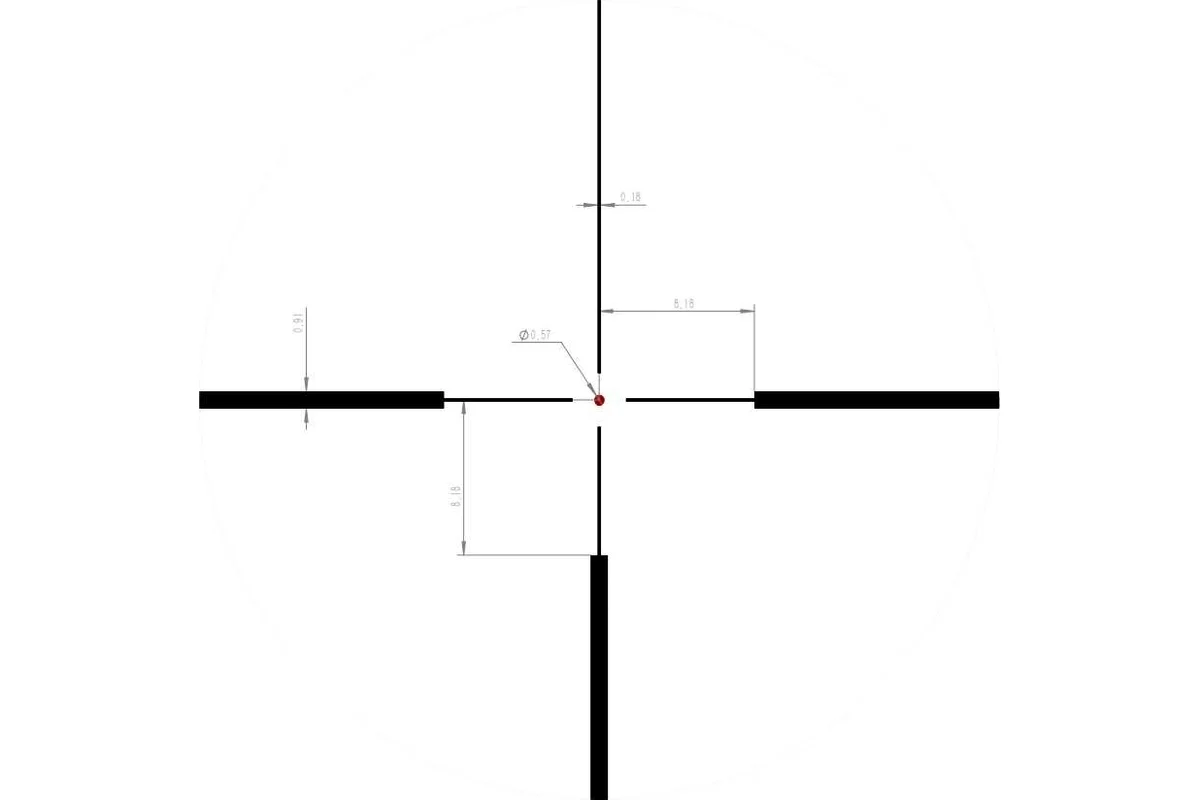 Прицел 1-4*24 (30мм, SFR, IR)