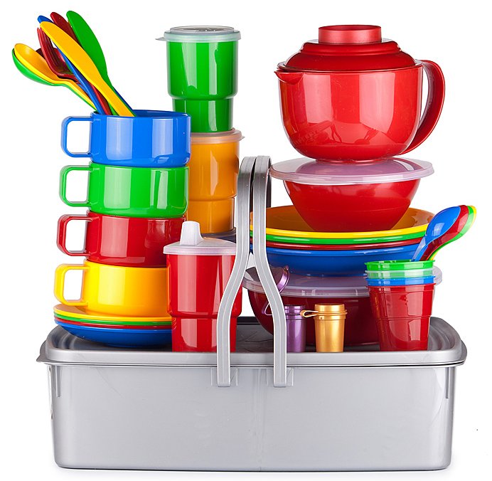 Дорожный набор "Семейный" на 4 персоны