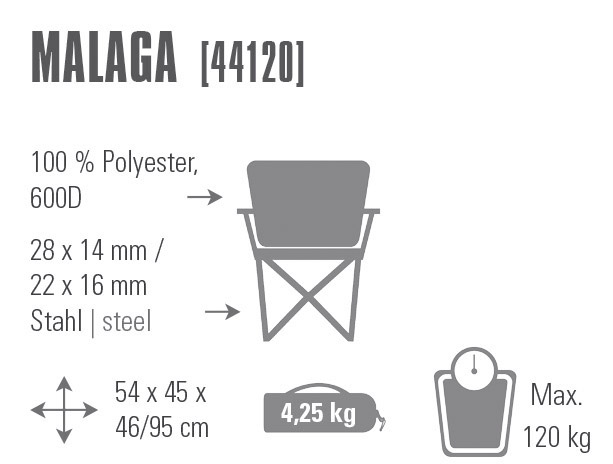 Кресло Malaga