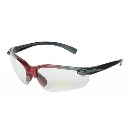 Очки  прозр., борд.оправа